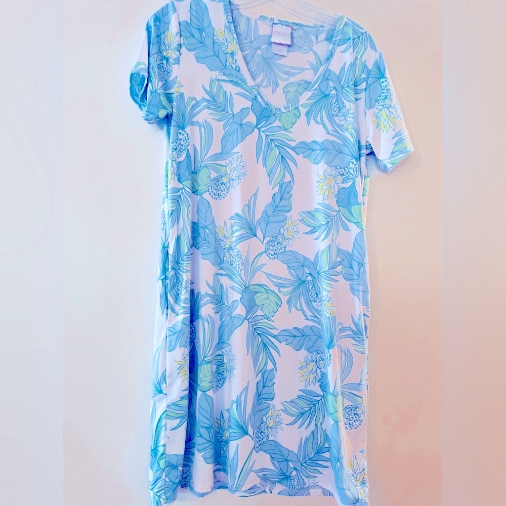 Stella Parker Floral Pineapple Coverup
